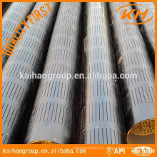 API 5CT J55 / K55 / N80 Tubes à enveloppe à fente pour la fabrication de la mine de pétrole